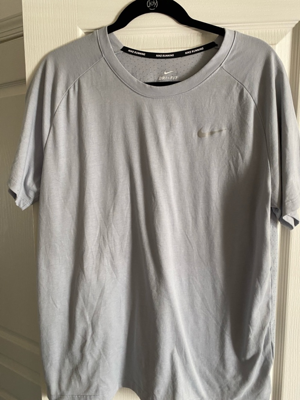 Nike Light Gray Dri-FIT Short Sleeve Tee